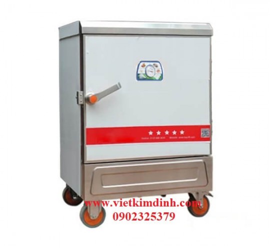 Tủ hấp cơm 6 khay dùng điện